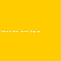 Fantastischer Granit-Laptop