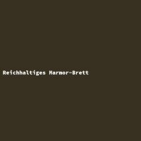 Reichhaltiges Marmor-Brett