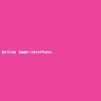 Weiche Samt-Unterhose